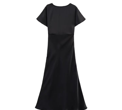 Satin Midi Dress