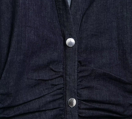 Denim Midi Dress