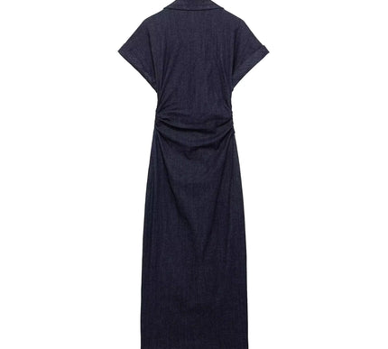 Denim Midi Dress