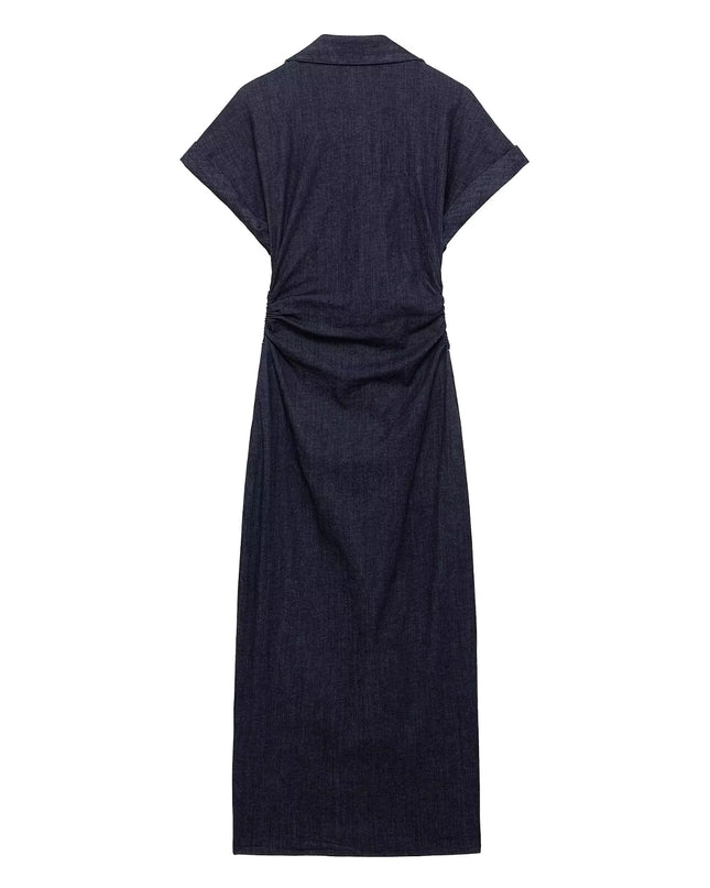 Denim Midi Dress