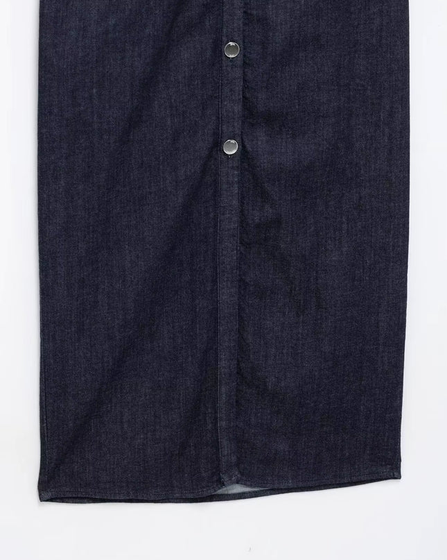 Denim Midi Dress